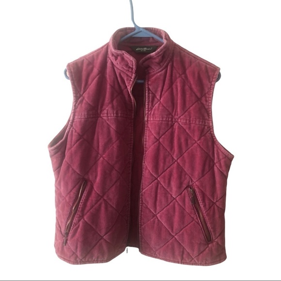 Eddies Bauer light Corduroy Pink Size Large - Picture 1 of 5